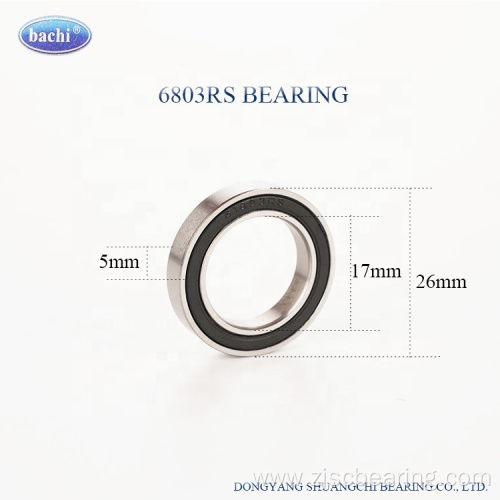 6803 bearing size 17*26*5 Deep Groove Ball Bearings